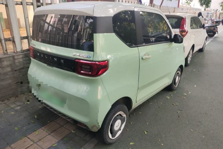 Used Wuling Hongguang MINIEV 2021 Macaron Premium Model – Lithium Iron Phosphate Rear Right 45 Deg