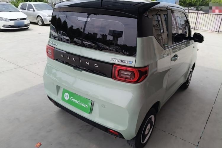 Used Wuling Hongguang MINIEV 2021 Macaron Fashion Model Lithium Iron Phosphate Rear Right 45 Deg