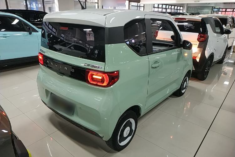 Used Wuling Hongguang MINIEV 2021 Macaron Premium Model – Lithium Iron Phosphate Rear Right 45 Deg