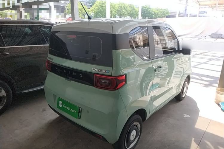 Used Wuling Hongguang MINIEV 2021 Macaron Fashion Model Lithium Iron Phosphate Rear Right 45 Deg