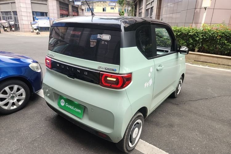 Used Wuling Hongguang MINIEV 2021 Macaron Premium Model – Lithium-NMC Rear Right 45 Deg
