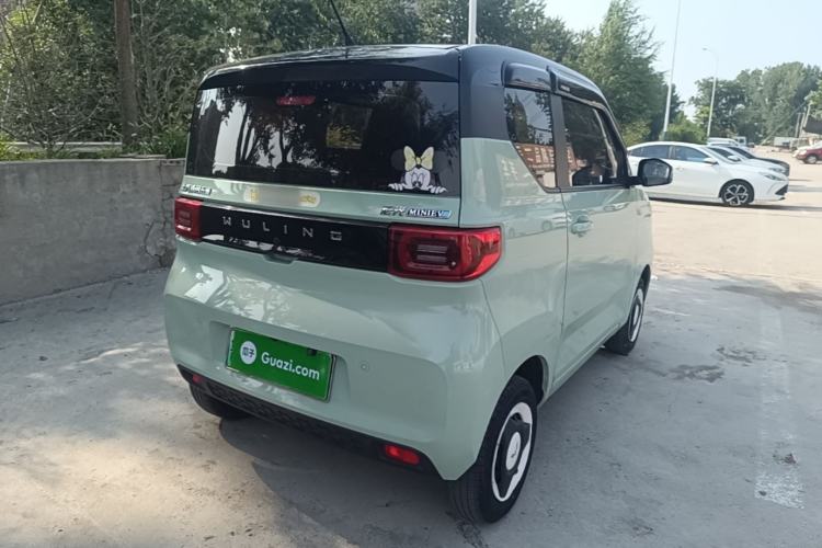 Used Wuling Hongguang MINIEV 2021 Macaron Fashion Edition Lithium-Ion Battery Rear Right 45 Deg