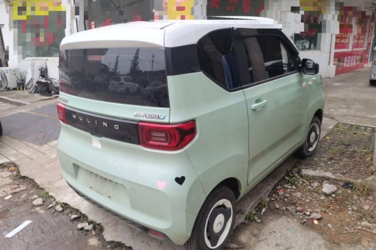 Used Wuling Hongguang MINIEV 2021 Macaron Premium Model – Lithium-NMC Rear Right 45 Deg