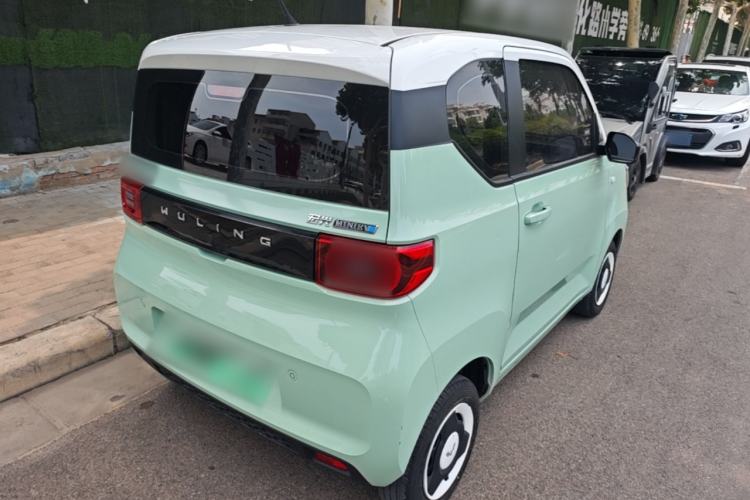 Used Wuling Hongguang MINIEV 2021 Macaron Fashion Model Lithium Iron Phosphate Rear Right 45 Deg