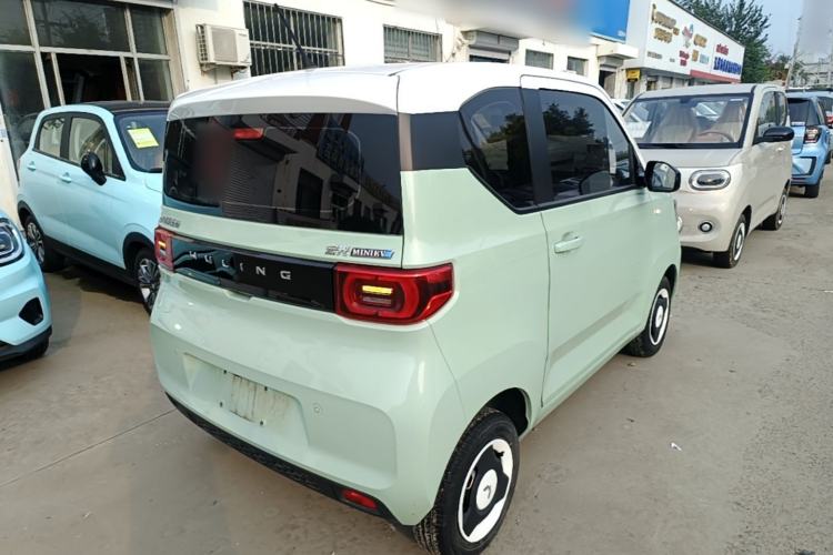 Used Wuling Hongguang MINIEV 2021 Macaron Fashion Model Lithium Iron Phosphate Rear Right 45 Deg