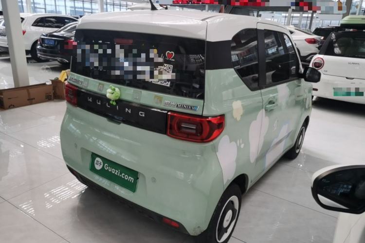 Used Wuling Hongguang MINIEV 2021 Macaron Premium Model – Lithium Iron Phosphate Rear Right 45 Deg