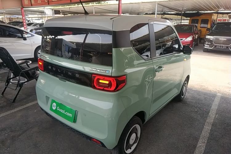 Used Wuling Hongguang MINIEV 2021 Macaron Premium Model – Lithium Iron Phosphate Rear Right 45 Deg