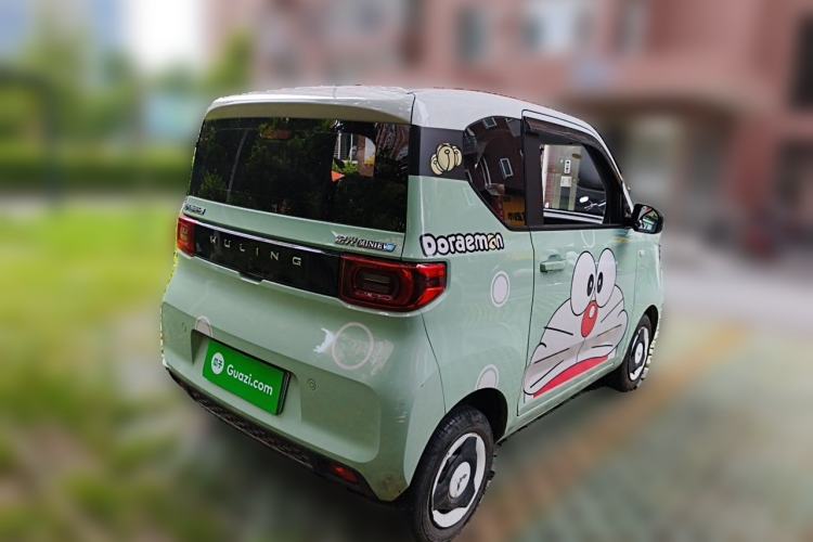 Used Wuling Hongguang MINIEV 2021 Macaron Premium Model – Lithium Iron Phosphate Rear Right 45 Deg