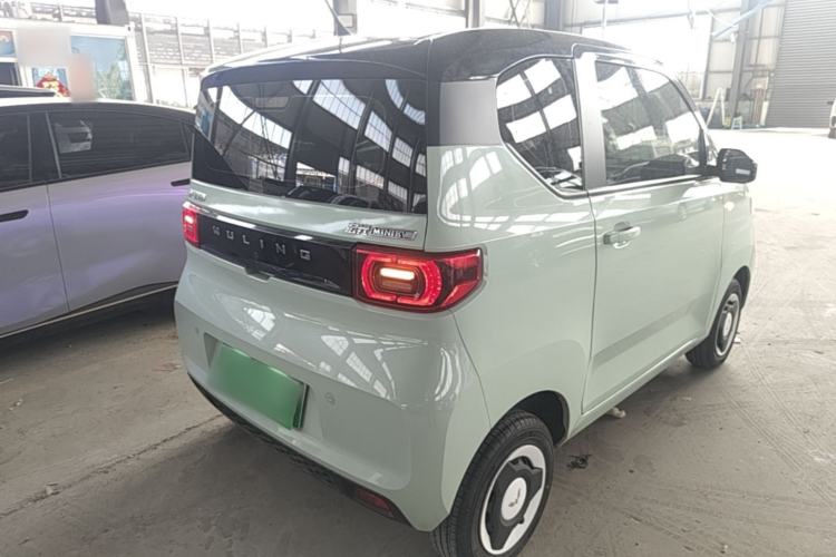 Used Wuling Hongguang MINIEV 2021 Macaron Fashion Edition Lithium-Ion Battery Rear Right 45 Deg
