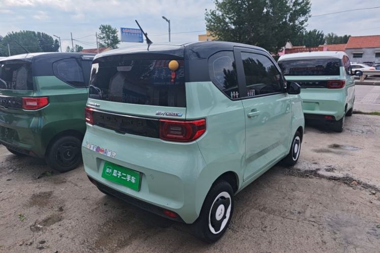 Used Wuling Hongguang MINIEV 2021 Macaron Fashion Model Lithium Iron Phosphate Rear Right 45 Deg