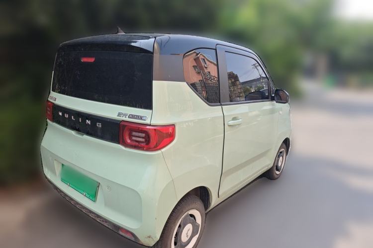 Used Wuling Hongguang MINIEV 2021 Macaron Fashion Model Lithium Iron Phosphate Rear Right 45 Deg