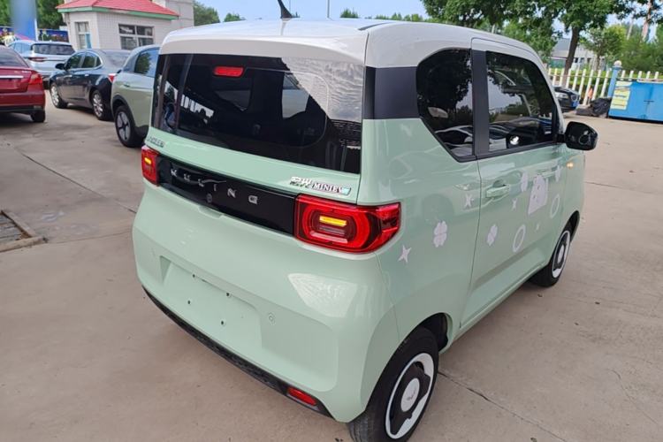 Used Wuling Hongguang MINIEV 2021 Macaron Fashion Model Lithium Iron Phosphate Rear Right 45 Deg