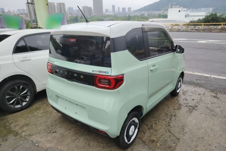 Used Wuling Hongguang MINIEV 2021 Macaron Premium Model – Lithium Iron Phosphate Rear Right 45 Deg