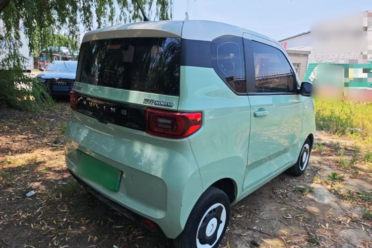 Used Wuling Hongguang MINIEV 2021 Macaron Fashion Model Lithium Iron Phosphate Rear Right 45 Deg