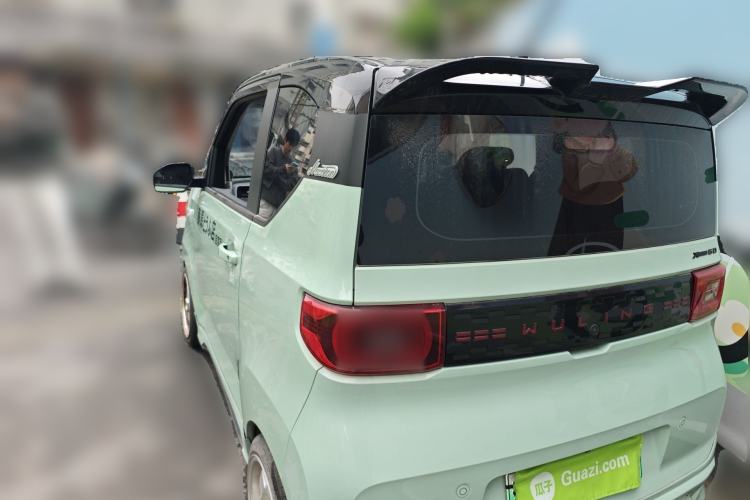 Used Wuling Hongguang MINIEV 2021 Macaron Premium Model – Lithium-NMC Rear Right 45 Deg