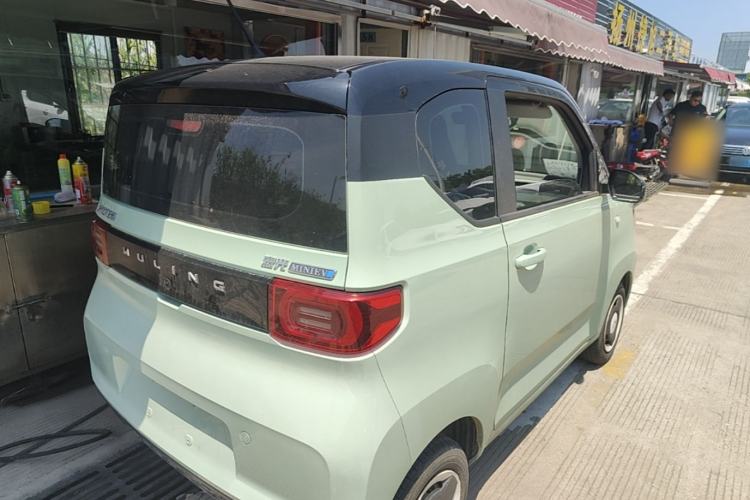 Used Wuling Hongguang MINIEV 2021 Macaron Premium Model – Lithium Iron Phosphate Rear Right 45 Deg