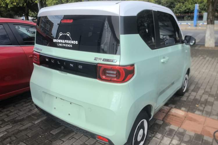 Used Wuling Hongguang MINIEV 2021 Macaron Premium Model – Lithium-NMC Rear Right 45 Deg