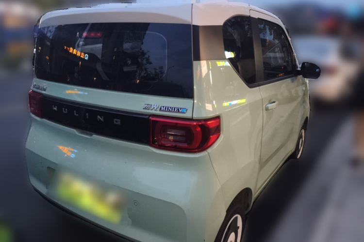 Used Wuling Hongguang MINIEV 2021 Macaron Premium Model – Lithium Iron Phosphate Rear Right 45 Deg