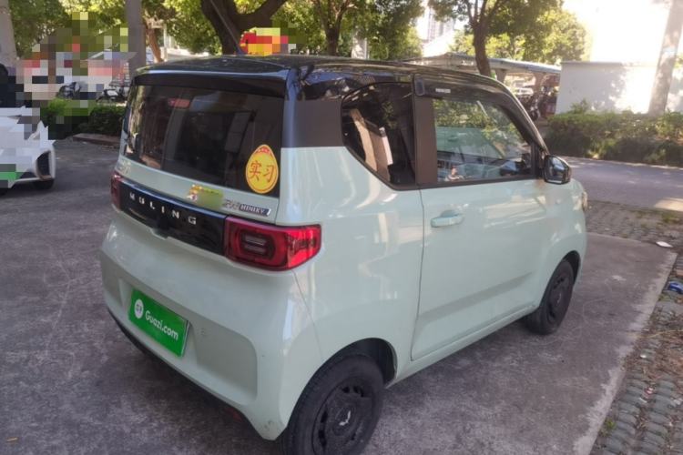 Used Wuling Hongguang MINIEV 2021 Macaron Fashion Edition Lithium-Ion Battery Rear Right 45 Deg