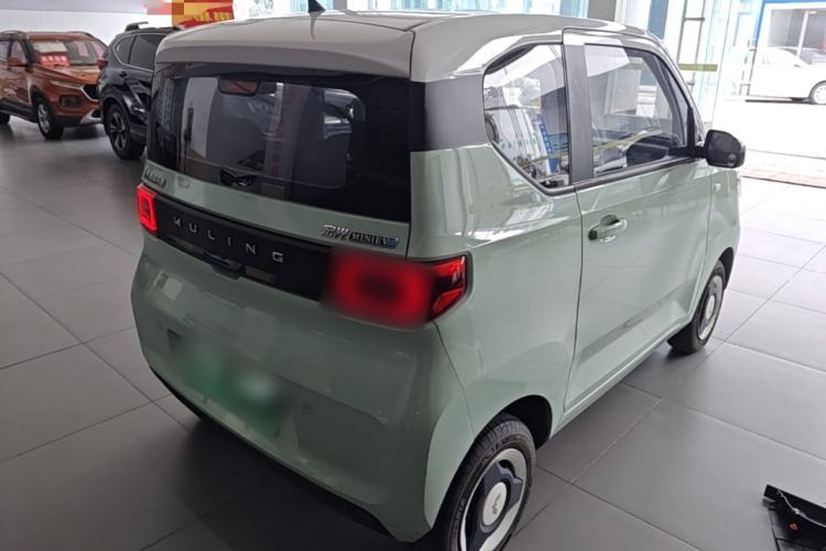 Used Wuling Hongguang MINIEV 2021 Macaron Fashion Model Lithium Iron Phosphate Rear Right 45 Deg