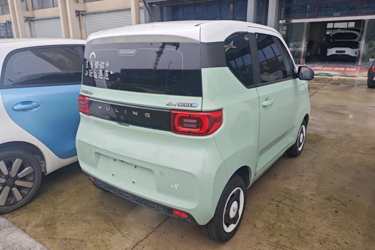 Used Wuling Hongguang MINIEV 2021 Macaron Premium Model – Lithium Iron Phosphate Rear Right 45 Deg