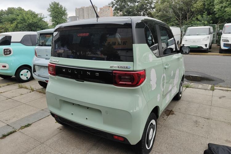 Used Wuling Hongguang MINIEV 2021 Macaron Premium Model – Lithium Iron Phosphate Rear Right 45 Deg