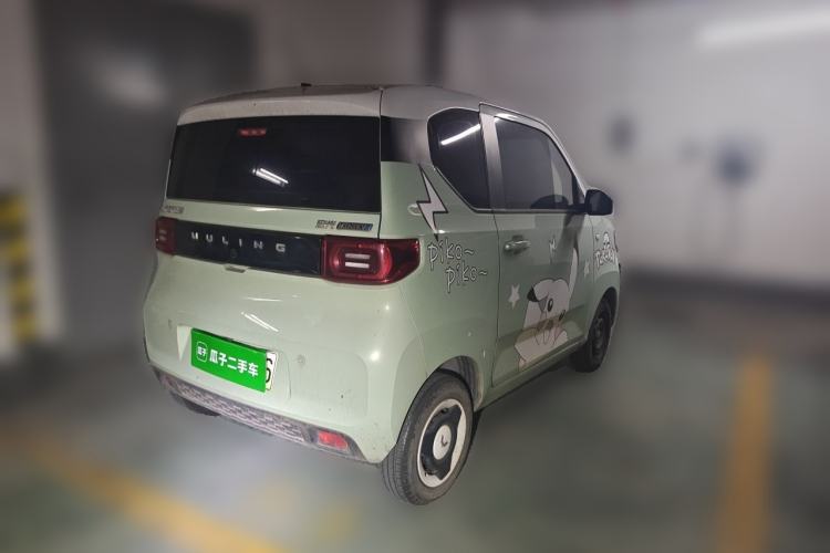 Used Wuling Hongguang MINIEV 2021 Macaron Premium Model – Lithium Iron Phosphate Rear Right 45 Deg