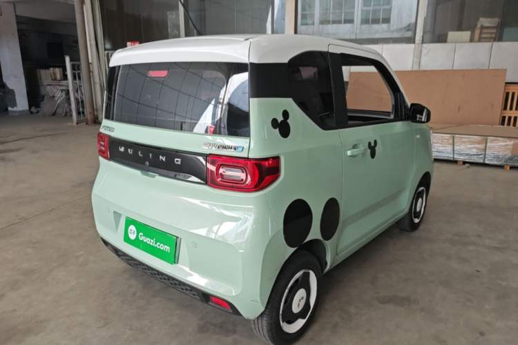 Used Wuling Hongguang MINIEV 2021 Macaron Premium Model – Lithium-NMC Rear Right 45 Deg