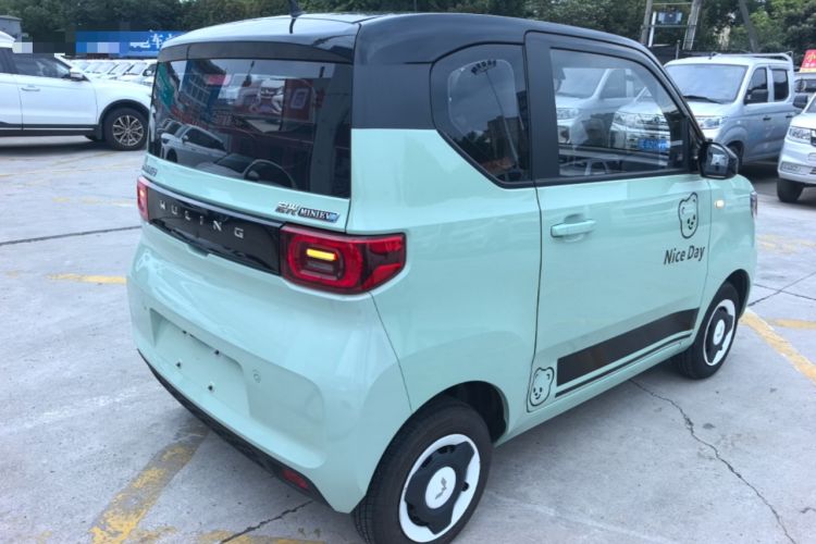 Used Wuling Hongguang MINIEV 2021 Macaron Fashion Model Lithium Iron Phosphate Rear Right 45 Deg