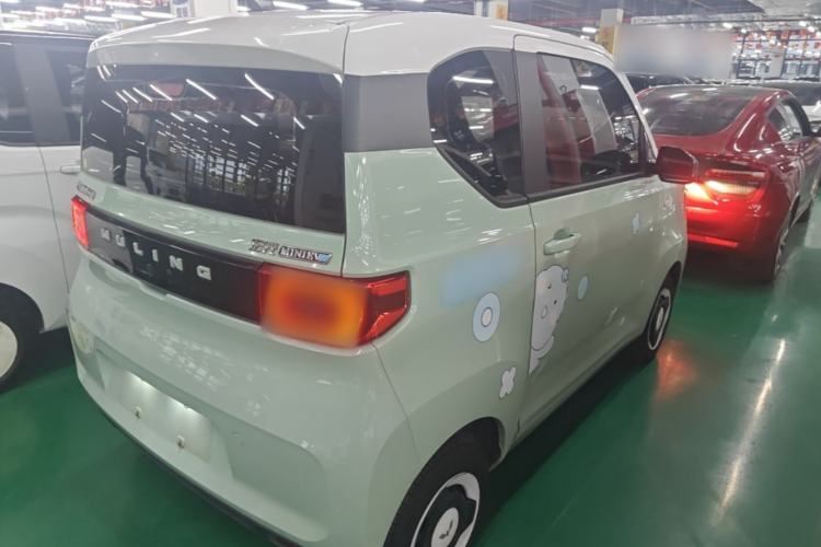 Used Wuling Hongguang MINIEV 2021 Macaron Premium Model – Lithium Iron Phosphate Rear Right 45 Deg