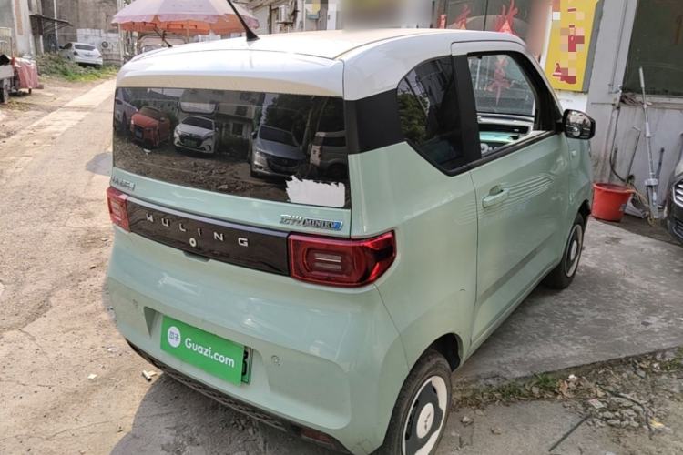Used Wuling Hongguang MINIEV 2021 Macaron Fashion Model Lithium Iron Phosphate Rear Right 45 Deg