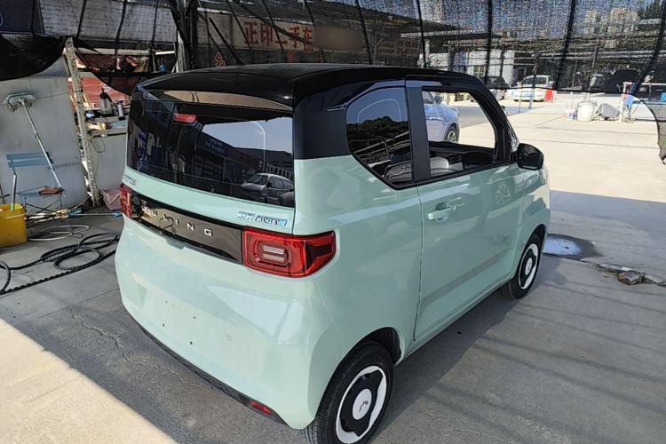 Used Wuling Hongguang MINIEV 2021 Macaron Fashion Model Lithium Iron Phosphate Rear Right 45 Deg
