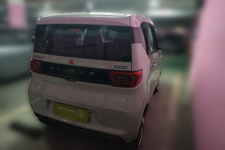 Used Wuling Hongguang MINIEV 2021 Macaron Fashion Model Lithium Iron Phosphate Rear Right 45 Deg