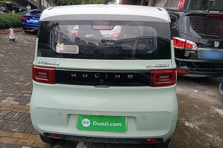 Used Wuling Hongguang MINIEV 2021 Macaron Fashion Model Lithium Iron Phosphate Rear Right 45 Deg