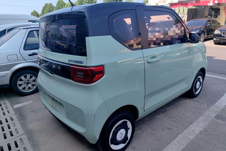 Used Wuling Hongguang MINIEV 2021 Macaron Fashion Model Lithium Iron Phosphate Rear Right 45 Deg