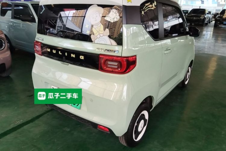 Used Wuling Hongguang MINIEV 2021 Macaron Premium Model – Lithium Iron Phosphate Rear Right 45 Deg