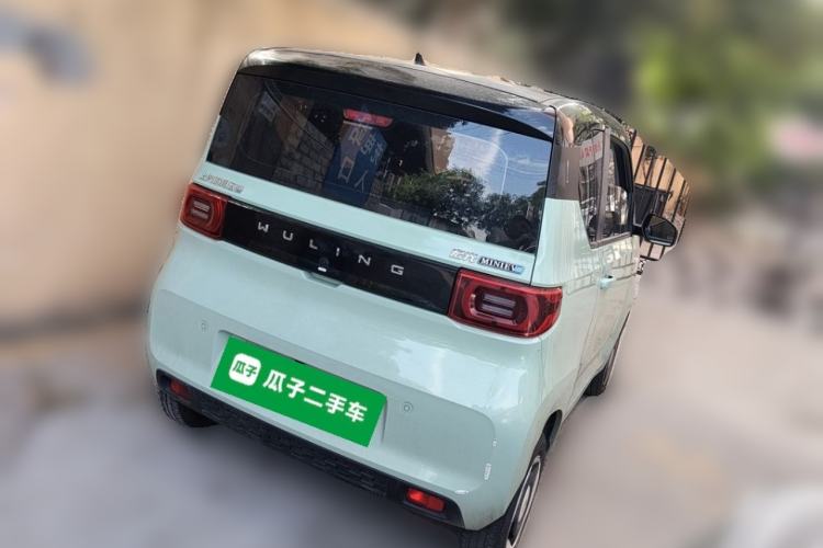 Used Wuling Hongguang MINIEV 2021 Macaron Premium Model – Lithium Iron Phosphate Rear Right 45 Deg