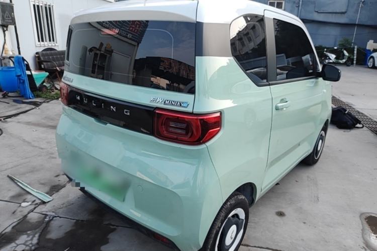 Used Wuling Hongguang MINIEV 2021 Macaron Premium Model – Lithium Iron Phosphate Rear Right 45 Deg