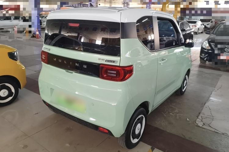 Used Wuling Hongguang MINIEV 2021 Macaron Fashion Model Lithium Iron Phosphate Rear Right 45 Deg