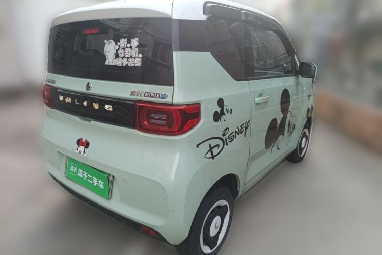 Used Wuling Hongguang MINIEV 2021 Macaron Fashion Model Lithium Iron Phosphate Rear Right 45 Deg