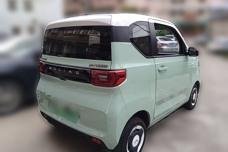 Used Wuling Hongguang MINIEV 2021 Macaron Sandwich Model 170 km Lithium Iron Phosphate Rear Right 45 Deg