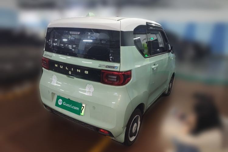 Used Wuling Hongguang MINIEV 2021 Macaron Premium Model – Lithium Iron Phosphate Rear Right 45 Deg