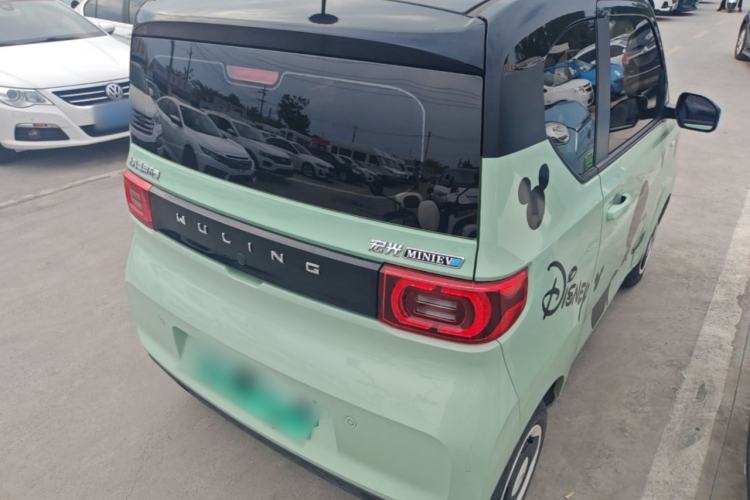 Used Wuling Hongguang MINIEV 2021 Macaron Premium Model – Lithium Iron Phosphate Rear Right 45 Deg