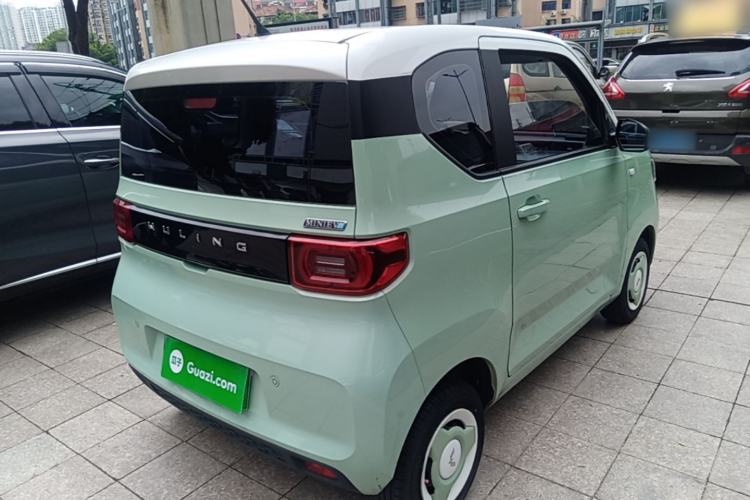 Used Wuling Hongguang MINIEV 2021 Macaron Fashion Model Lithium Iron Phosphate Rear Right 45 Deg