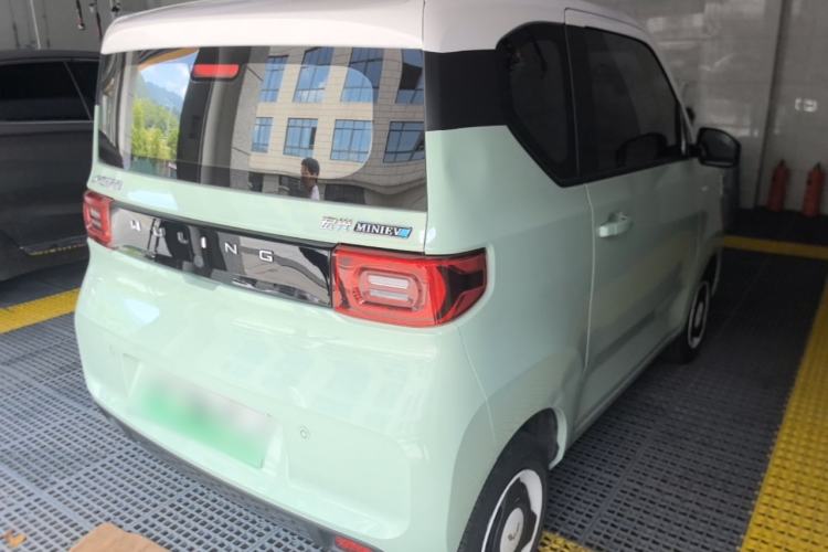 Used Wuling Hongguang MINIEV 2021 Macaron Premium Model – Lithium-NMC Rear Right 45 Deg