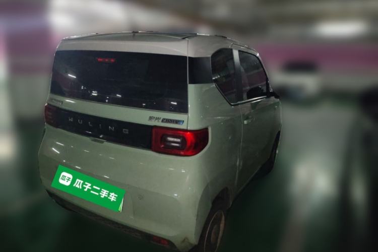 Used Wuling Hongguang MINIEV 2021 Macaron Fashion Model Lithium Iron Phosphate Rear Right 45 Deg