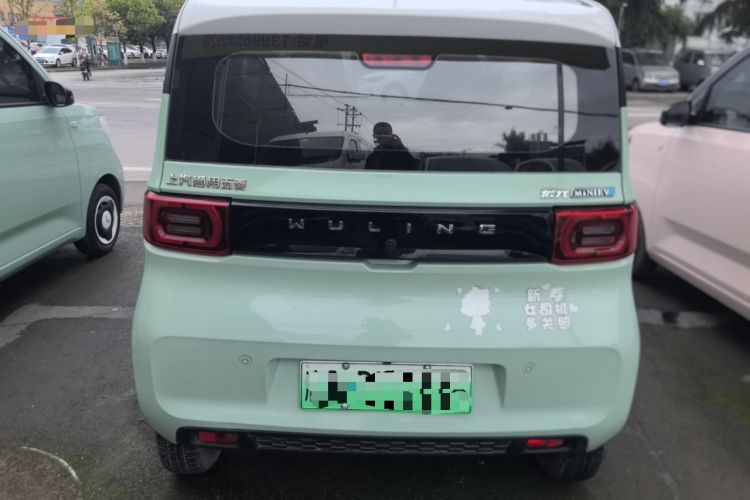Used Wuling Hongguang MINIEV 2021 Macaron Fashion Model Lithium Iron Phosphate Rear