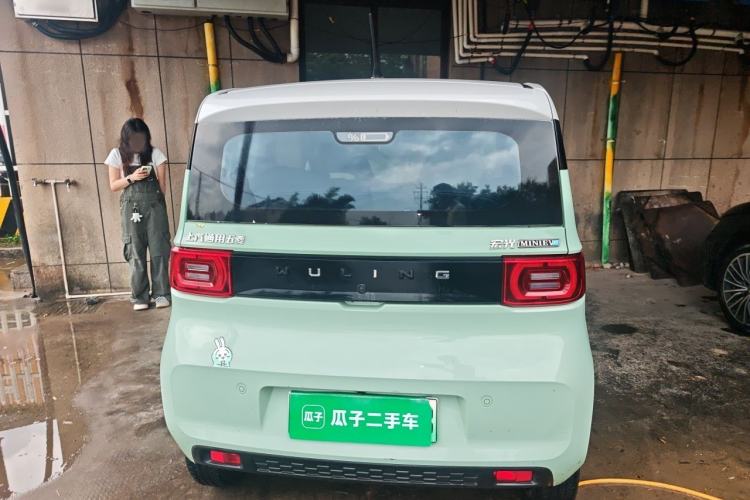 Used Wuling Hongguang MINIEV 2021 Macaron Premium Model – Lithium Iron Phosphate Rear