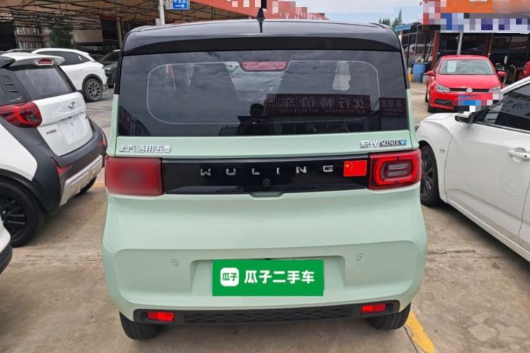 Used Wuling Hongguang MINIEV 2021 Macaron Fashion Model Lithium Iron Phosphate Rear