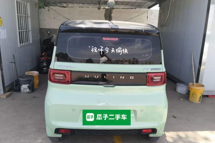 Used Wuling Hongguang MINIEV 2021 Macaron Fashion Edition Lithium-Ion Battery Rear
